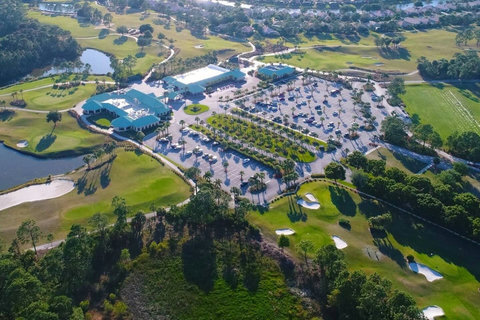 Welcome to the mesmerizing aerial vista of PGA Village Resort
