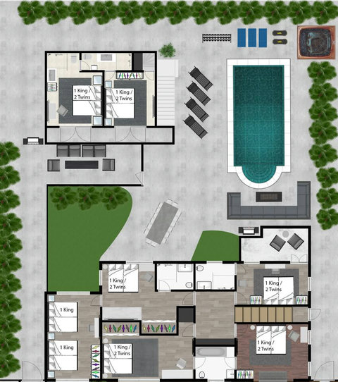 Floorplan Second floor