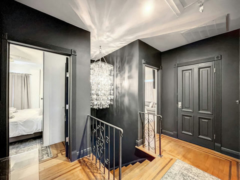 Designer touches and artwork create a unique, welcoming stay for our guests.