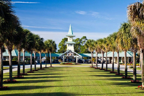 Welcome to the prestigious PGA Village Clubhouse, offering a world-class experience just steps away from our golf villa.