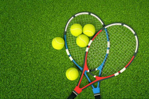 Unleash your inner athlete with complimentary tennis rackets provided. 