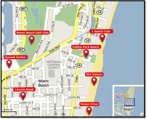 Experience the vibrant heart of South Beach where you can walk, bike, or ride within short distance to the best experiences Miami Beach has to offer.
