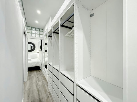 Ample closet space for all your outfits! Stay organized and stress-free during your stay.
