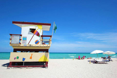 Experience the heartbeat of Miami - South Beach's iconic lifeguard towers beckon you.
