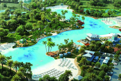 Escape to a tropical Lagoon just 5 miles away/8 minute by car - open to the public! Lagoon Hours 11-17 (bar open later on weekends). General Admission: Dec 21-April 15 ca $25 pp, other times ca $15 pp (prices/dates subject to change without notice).
