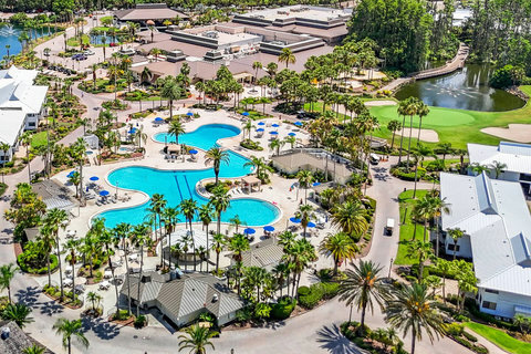 Saddlebrook Resort Pool offers Daily Resort Pass access starting at $15 for children or $25 for adults and SuperPool Cabana Rentals for up to 4 persons from $100.
