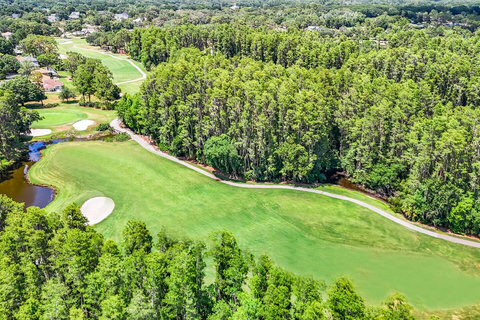 A Golfer's Paradise - Enjoy views of Championship Golf by Arnold Palmer and a serene pond from our back garden, adjacent to the resort Tennis Courts in the stunning Saddlebrook Golf & Country Club community.