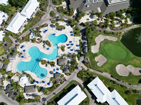 Saddlebrook Resort Pool offers Daily Resort Pass access starting at $15 for children or $25 for adults and SuperPool Cabana Rentals for up to 4 persons from $100.
