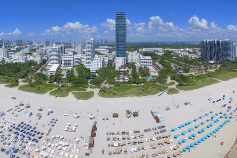 Explore South Beach's attractions- Lincoln Road, Convention Center & Beach at Collins Park Beach - just a short walk, bike, or ride away. Enjoy full-service beach lounge chairs, umbrellas, or indulge in beachfront dining at the exclusive 1BEACH CLUB.