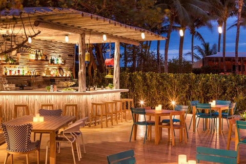 Explore South Beach's attractions- Lincoln Road, Convention Center & Beach at Collins Park Beach - just a short walk, bike, or ride away. Enjoy full-service beach lounge chairs, umbrellas, or indulge in beachfront dining at the exclusive 1BEACH CLUB.