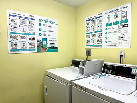 Convenient laundry- Enjoy the ease of having a washer and dryer at your disposal.