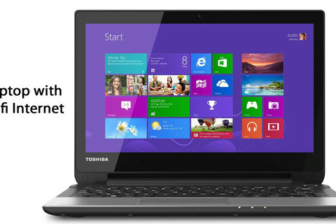 Enjoy a dedicated workstation with a provided laptop and reliable wireless internet for seamless remote work.
