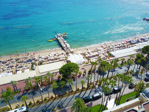 Aerial view of breathtaking Carlton Beach, just a short 200 meters away from our charming condo. Experience coastal paradise like never before!