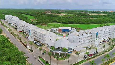 Vista aérea del condominio.