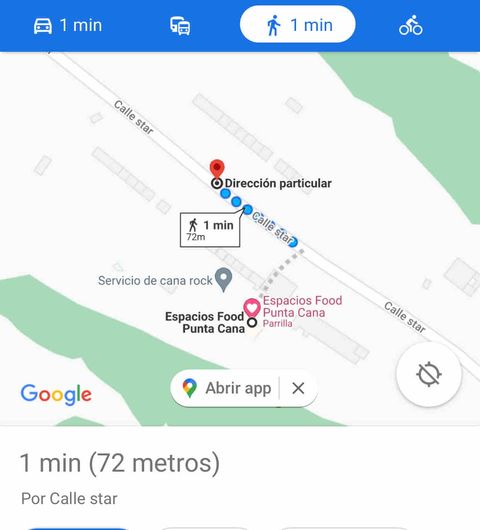 Recorrido entre el apartamento y nuestro Snack Bar Espacios Food Punta Cana con hermosa vista al campo de golf ⛳️ 