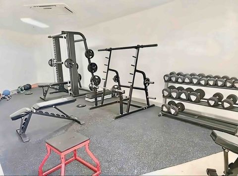 Gym totalmente equipado y climatizado en nuestro otro condominio y a 5 minutos del apartamento.