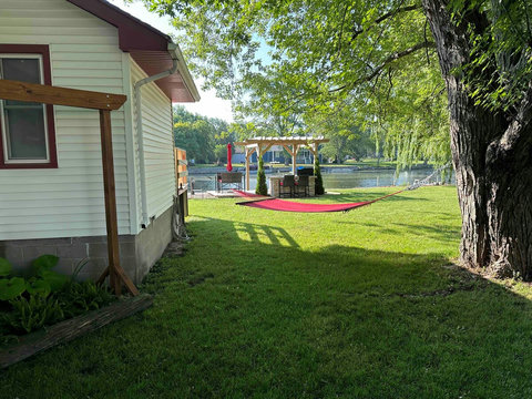 Relax in the hammock!