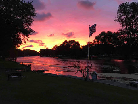 Early morning sunrise