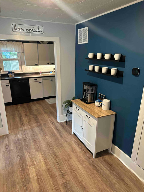 Enjoy a cup of coffee or tea at our coffee bar!