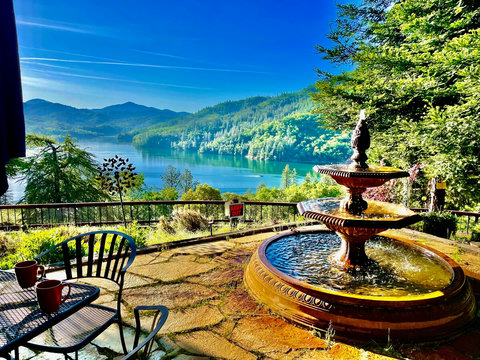 Views from fountain patio