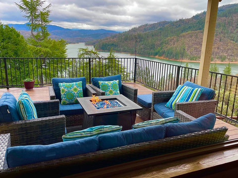 outside seating on the main deck