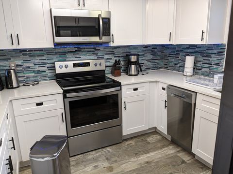 Stainless Steel Appliances and Nice Cabinets