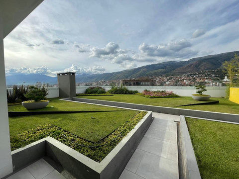 Terraza del edificio.
