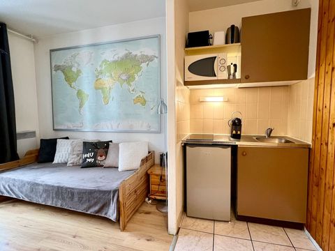 Kitchenette with Nespresso coffee machine