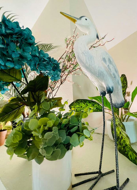 We have over 30 inside plants and beautifully decorated coastal decor to help create the most relaxing environment. 