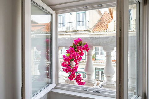 Window with floors