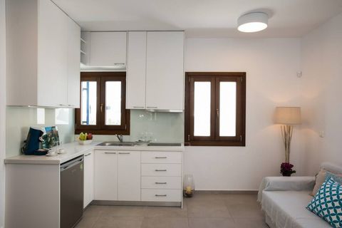 kitchen & living room