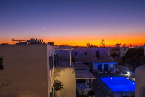 sunset  Mykonos town