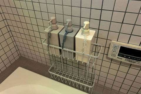 complementary shampoo, conditioner and body soap is available