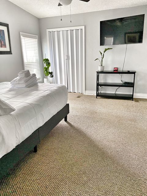 Master Bedroom with 55" Smart TV