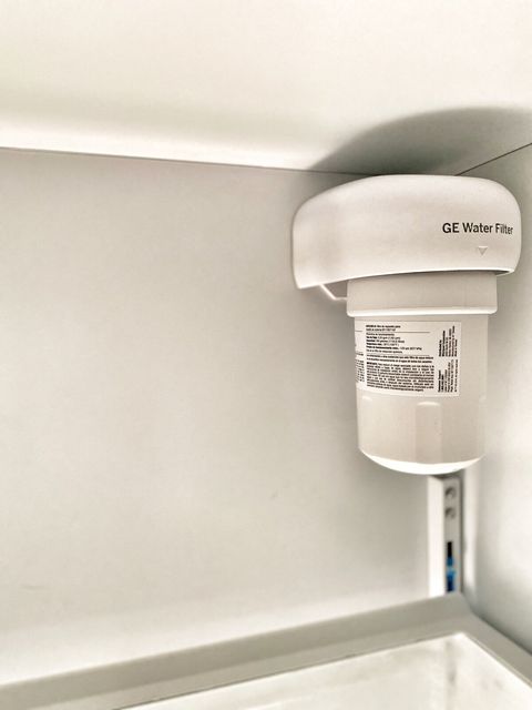 Filtered Water in refrigerator.
