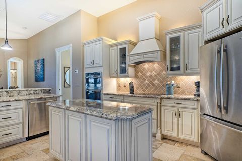 Fully stocked kitchen