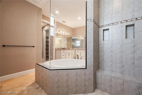 Large shower & bath