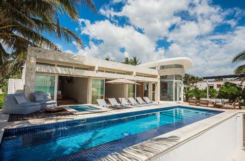 New umbrellas & loungers