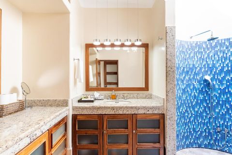 Marble & travertine throughout