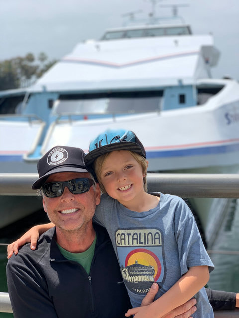 Smiles and sunshine kick off an unforgettable Catalina journey by sea.