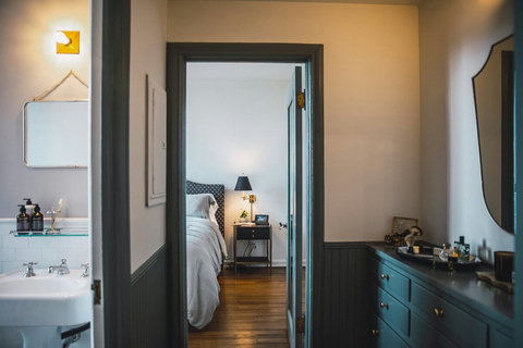 Spacious one bedroom with one full bath and powder room