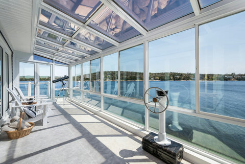 Seating area #3 in the solarium. 

