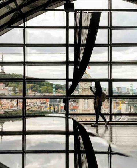 View from the opera house