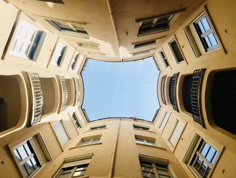 Cour interieure de l’immeuble