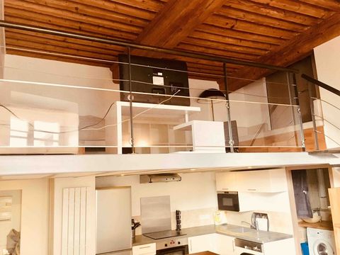 Mezzanine:  coin tv et chambre