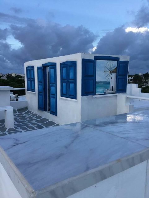 Greece Panoramic Ocean View Top Floor