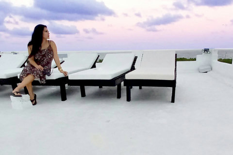 Classy Comfortable Loungers Panoramic Ocean View.