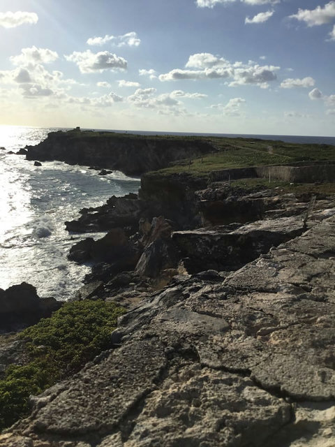 Sunrise point - South of the island