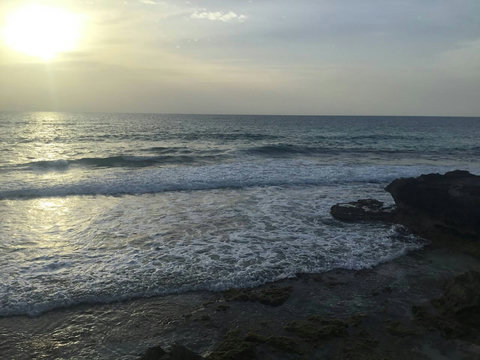 Caribbean beach 3 minute walk from THE WHITE HOUSE