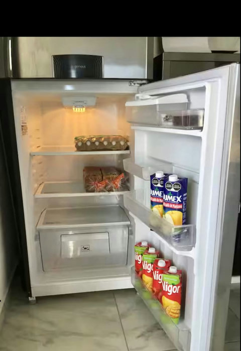 Continental Breakfast included: eggs, bread, juice, butter, jelly, coffee, and tea